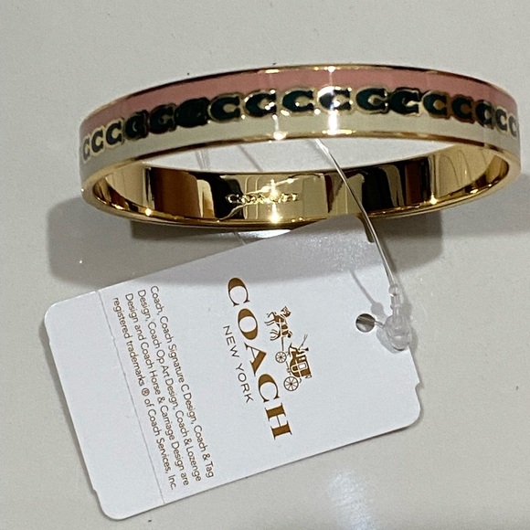Coach Jewelry - NWT🤍COACH ✨ bangel braclet